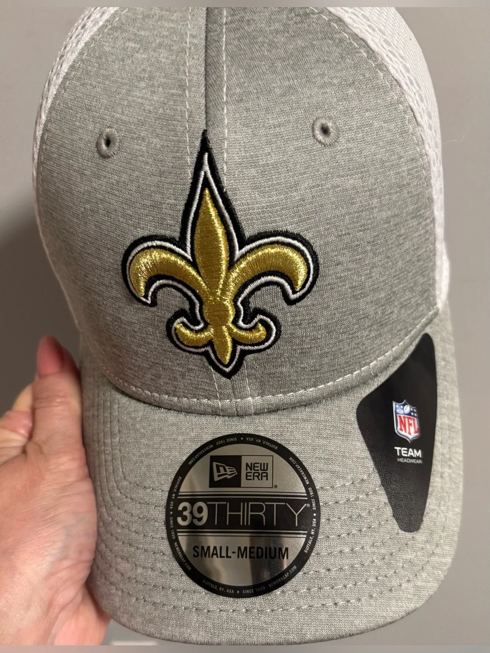NWT New Orleans Saints New ERA 39Thirty Flex Fit Cap